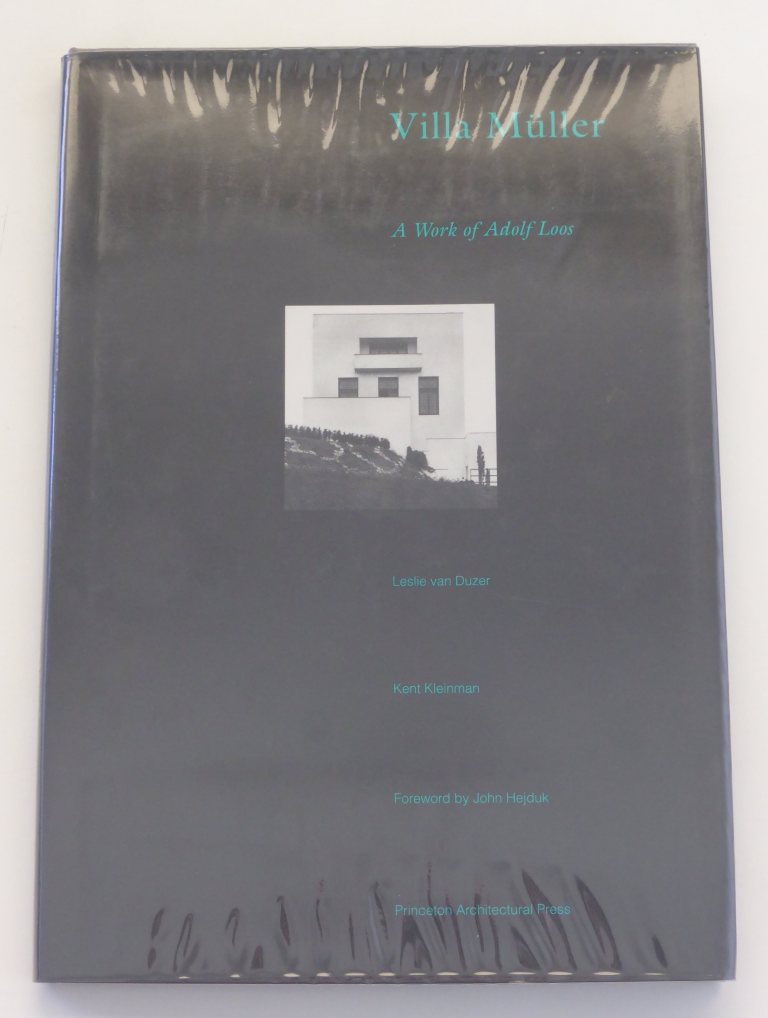 Villa Müller, A Work of Adolf Loos by Leslie van Duzer & Kent Kleinman - Princeton Architectural Press, 1994