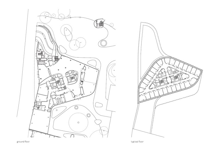 KfW Westarkade by Sauerbruch Hutton_plans ©