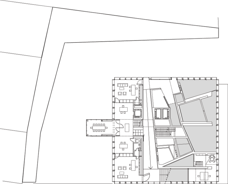 Netherlands Embassy, Berlin by OMA - plan