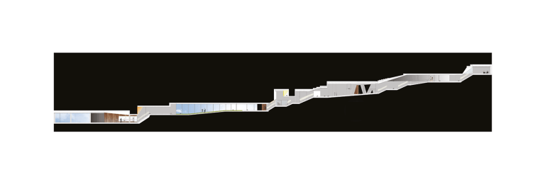 Netherlands Embassy, Berlin by OMA - unfolded section